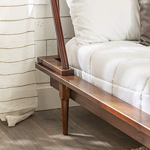 Our Experience with the Elegant Walnut Spindle Bed: A Review