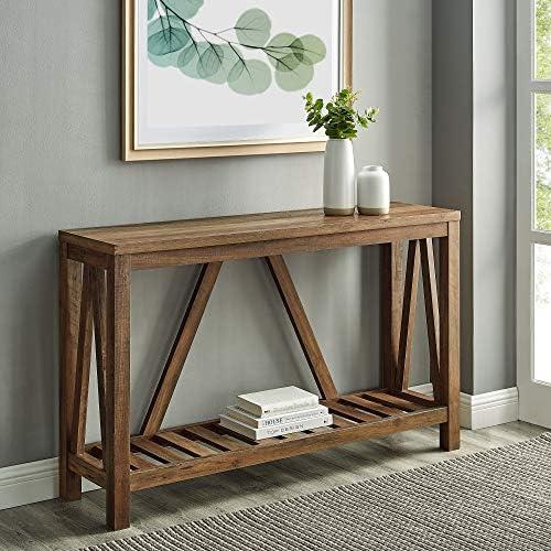 Exploring Rustic Elegance: Our Review‌ of the ‍Tucker‍ Entry Table