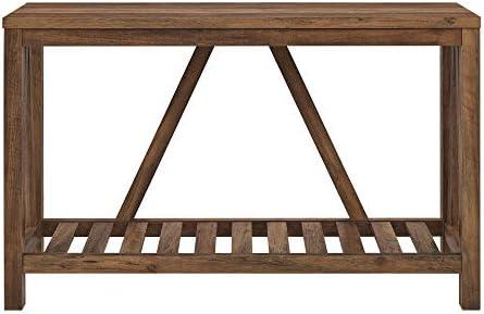 Exploring⁤ Rustic ‍Elegance: Our Review of the Tucker Entry Table