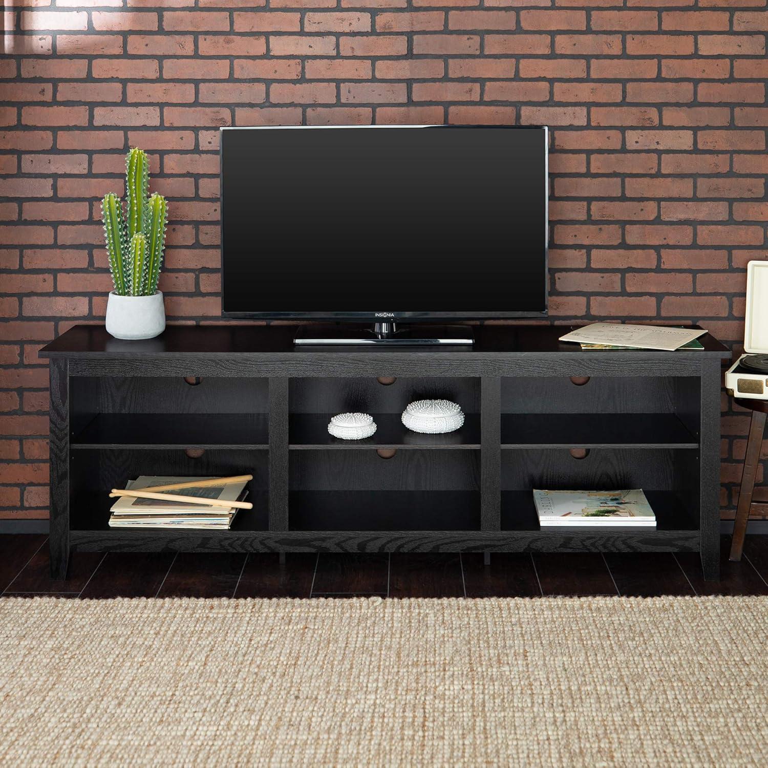 Elevate Our Living Room: The 70-Inch Black TV Stand Review