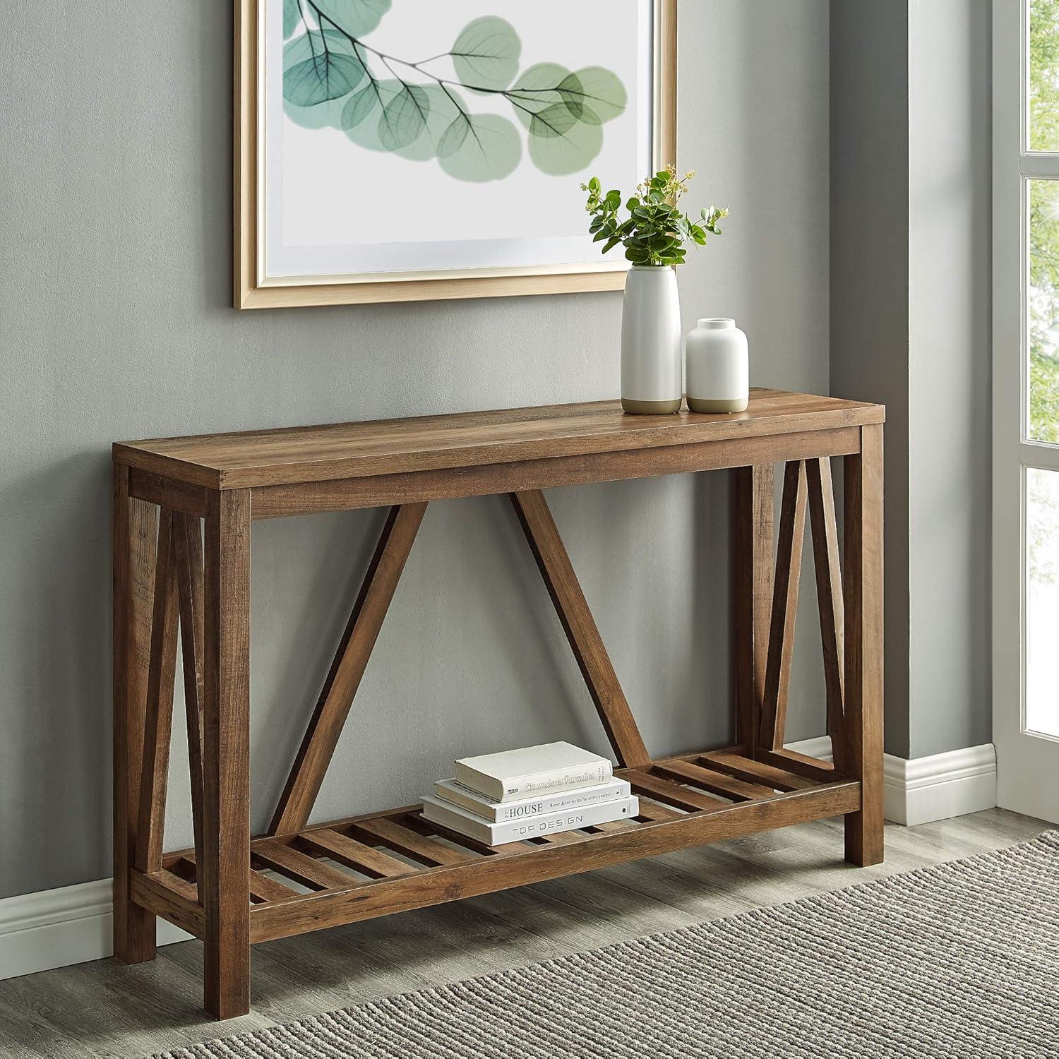 Exploring ⁢Rustic elegance: Our⁣ review of the Tucker ⁤Entry table